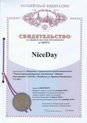 Товарный знак Nice day